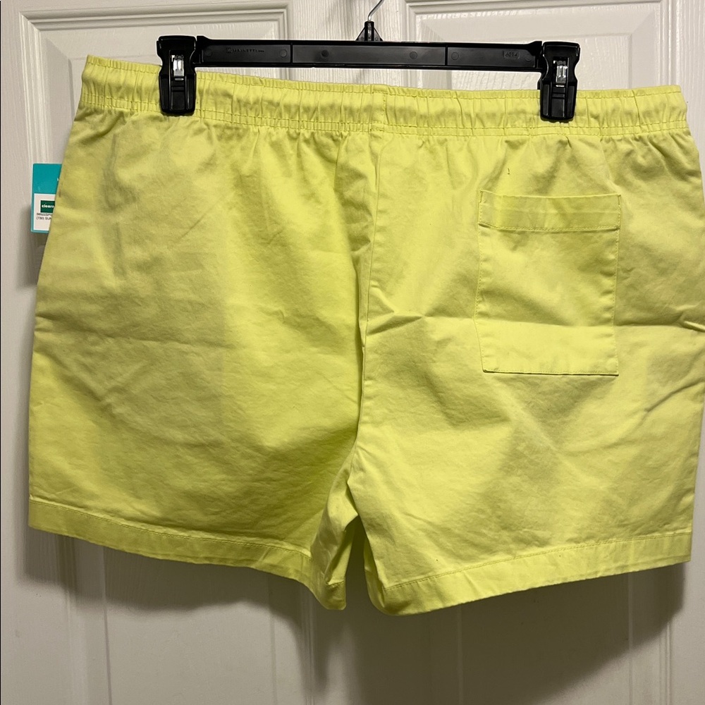 Yellow Draw String Shorts - Picture 2 of 4